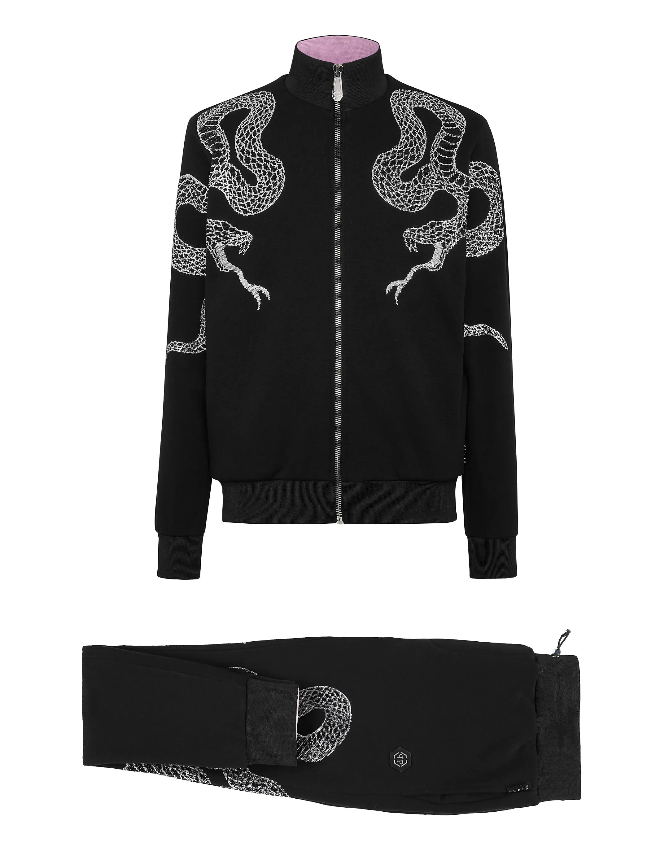 TRACKSUIT: ZIP-UP JACKET   JOGGING PANTS SNAKE