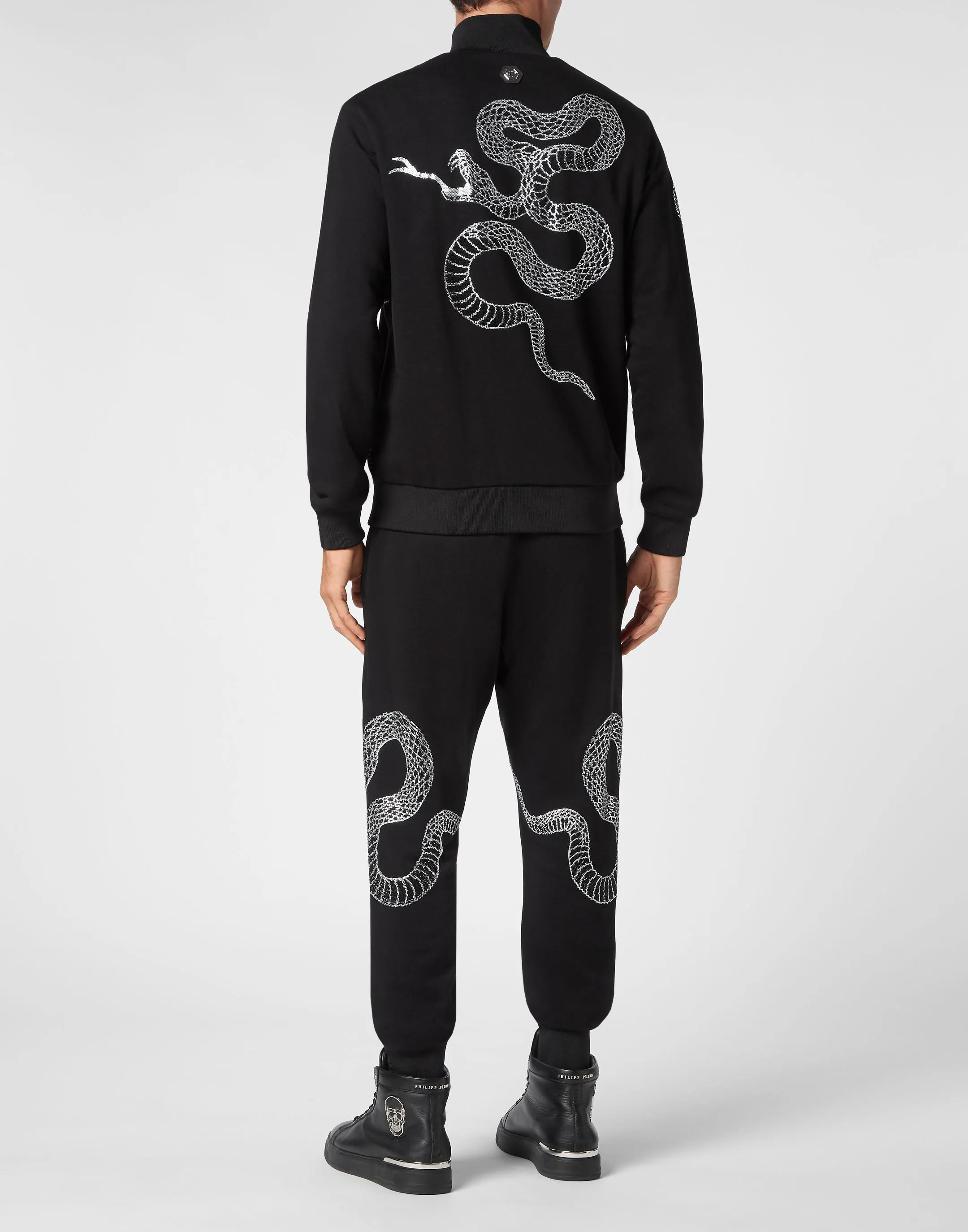 TRACKSUIT: ZIP-UP JACKET   JOGGING PANTS SNAKE