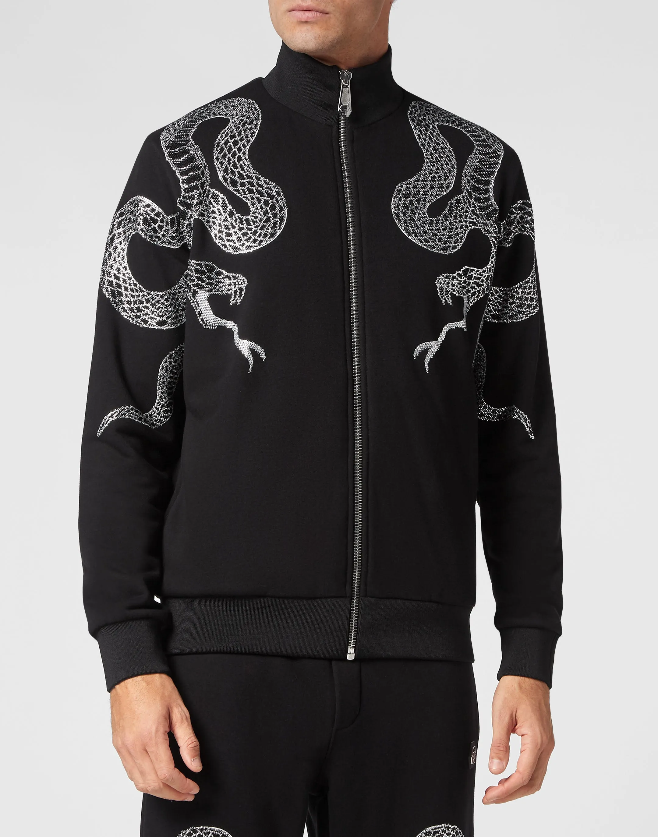 TRACKSUIT: ZIP-UP JACKET   JOGGING PANTS SNAKE