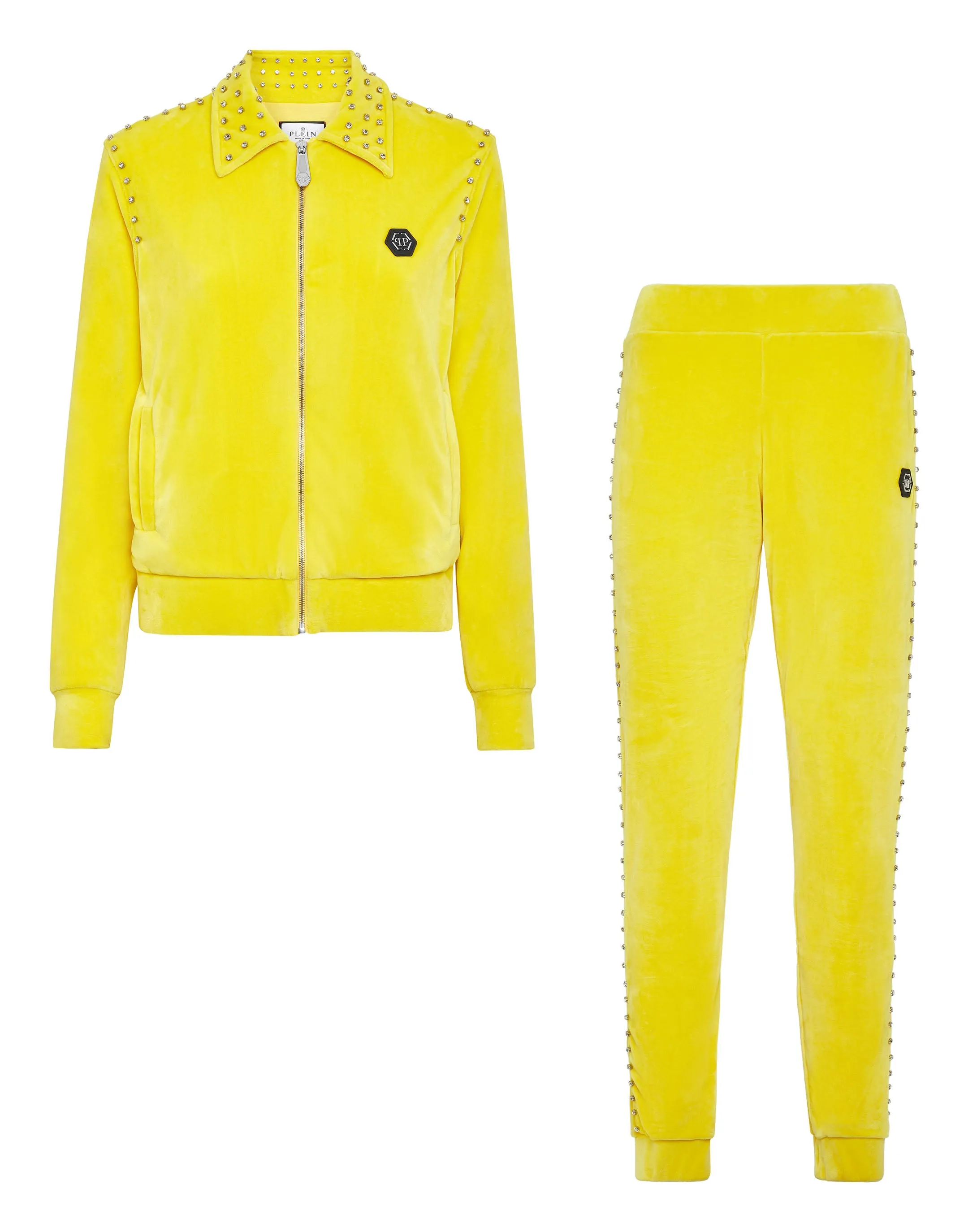 TRACKSUIT: ZIP-UP JACKET   JOGGING PANTS STONES