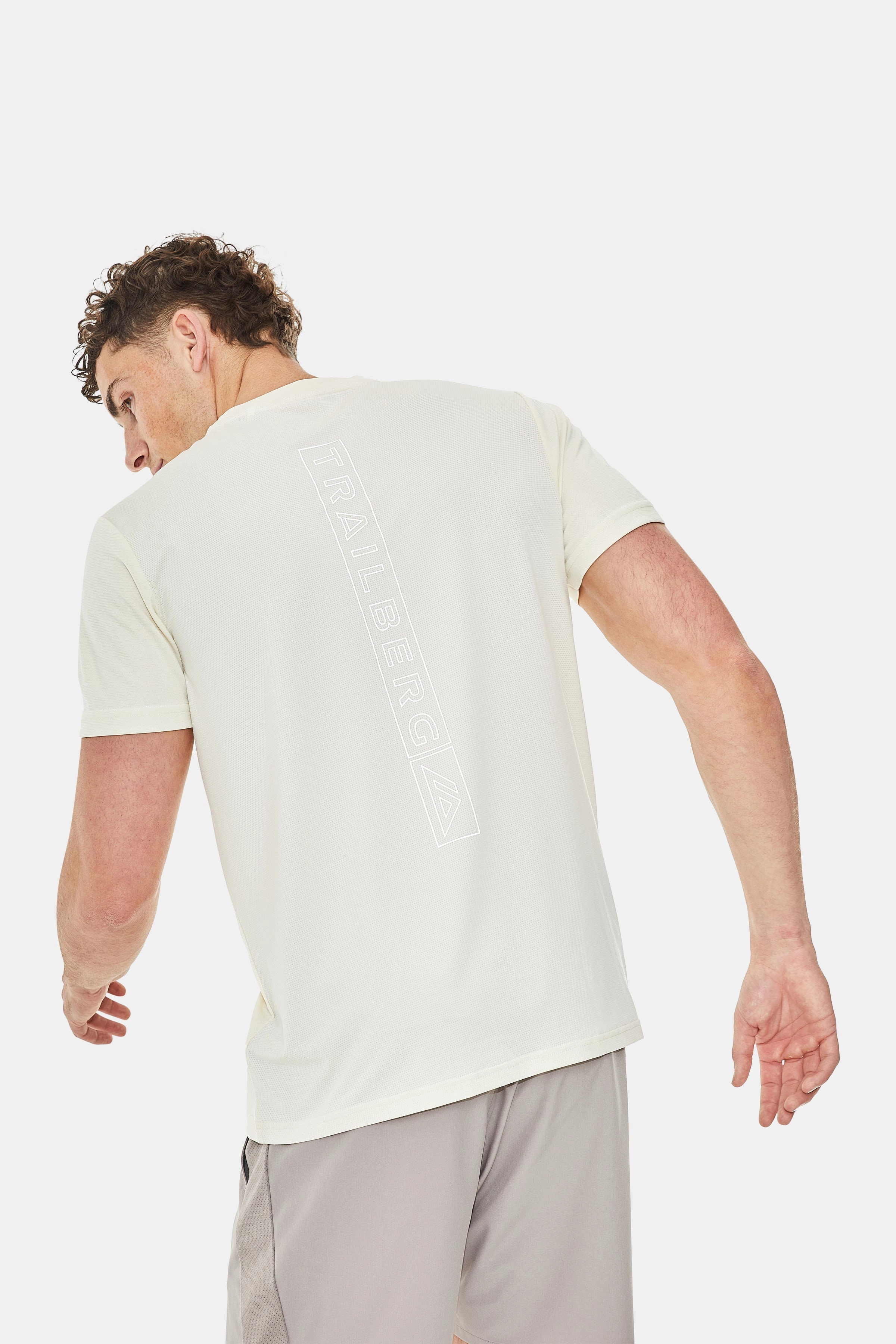 Trailberg Crest T Shirt - Stone