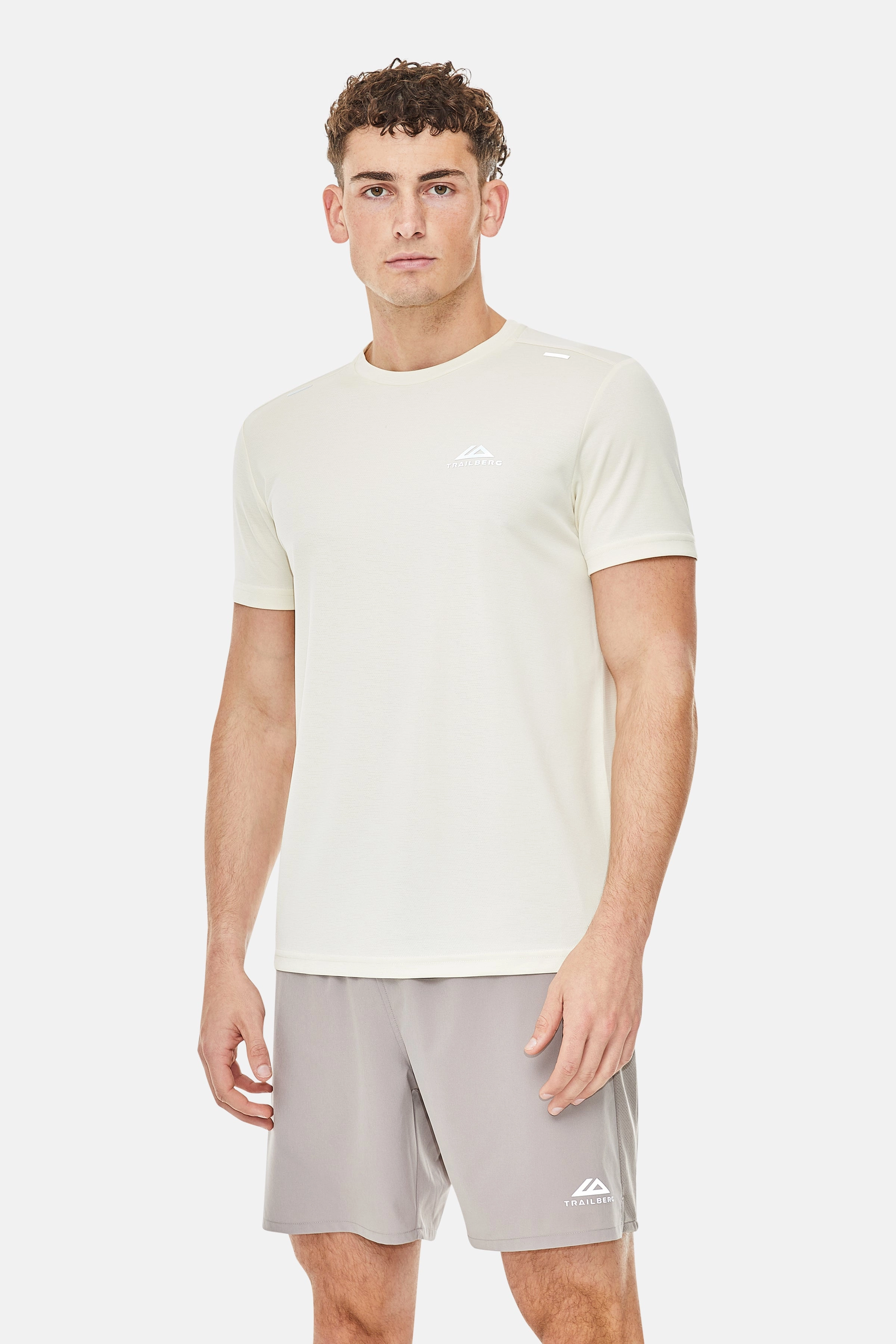 Trailberg Crest T Shirt - Stone