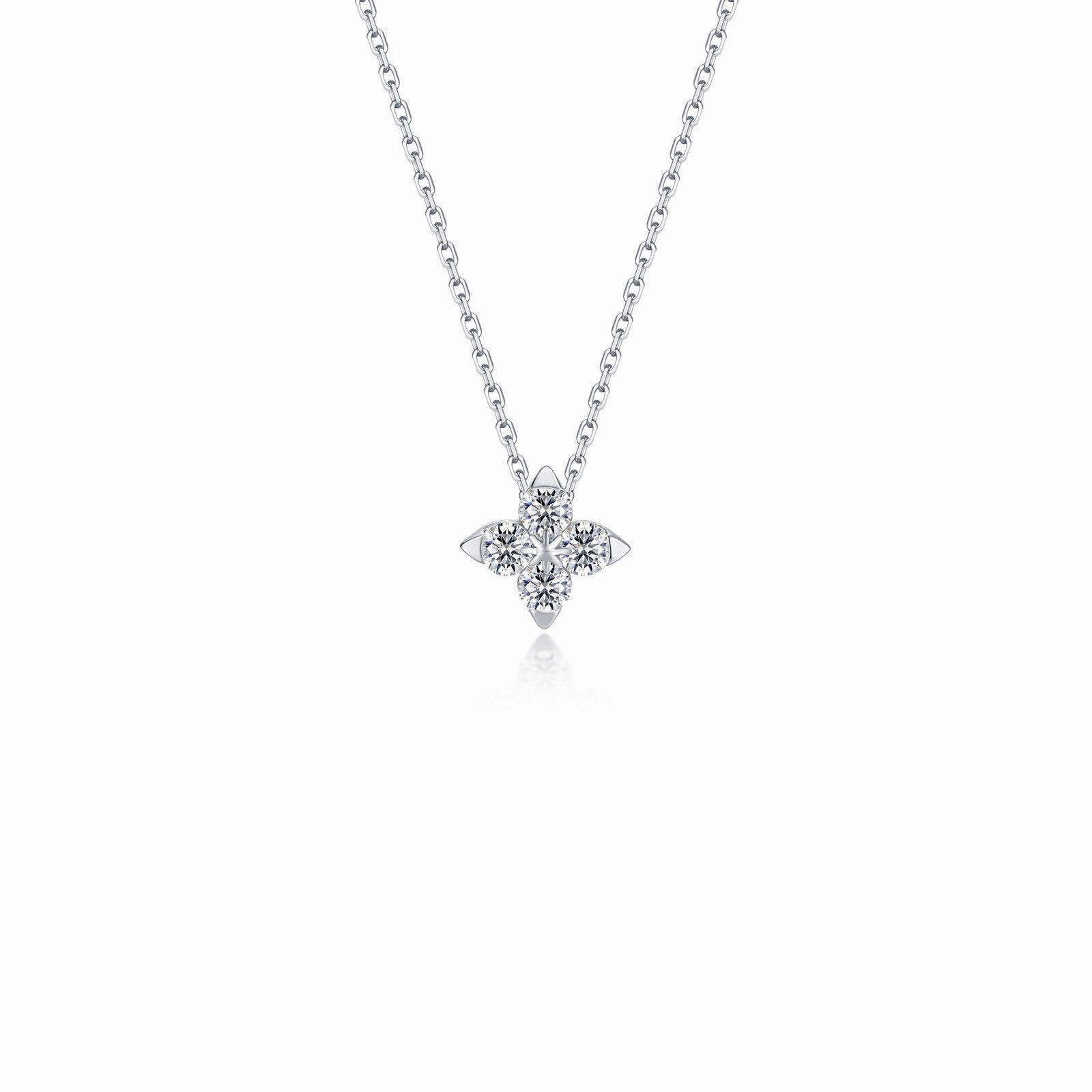 Trillium Bloom Necklace N0344CLP18