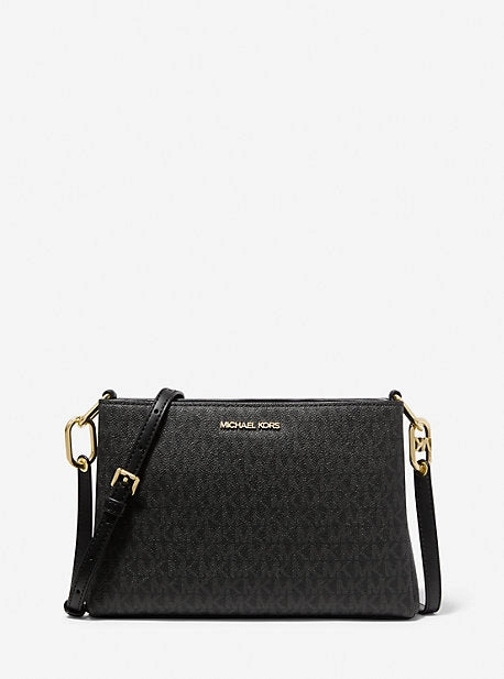 Trisha Medium Logo Crossbody Bag