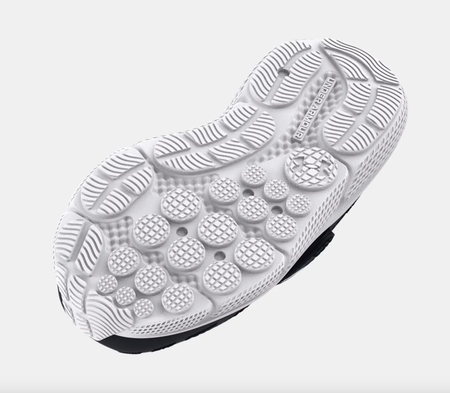 Under Armour Black/White Assert 10 Toddler A/C Sneaker