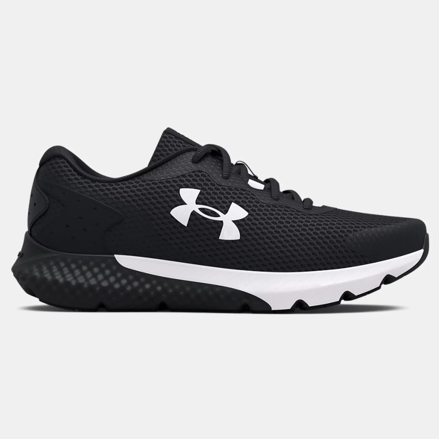 Under Armour Black/White Charged Rogue 3 Children??s Sneaker