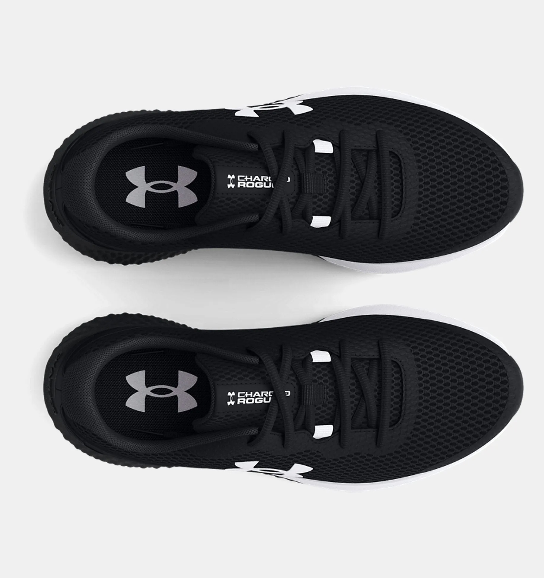 Under Armour Black/White Charged Rogue 3 Children??s Sneaker