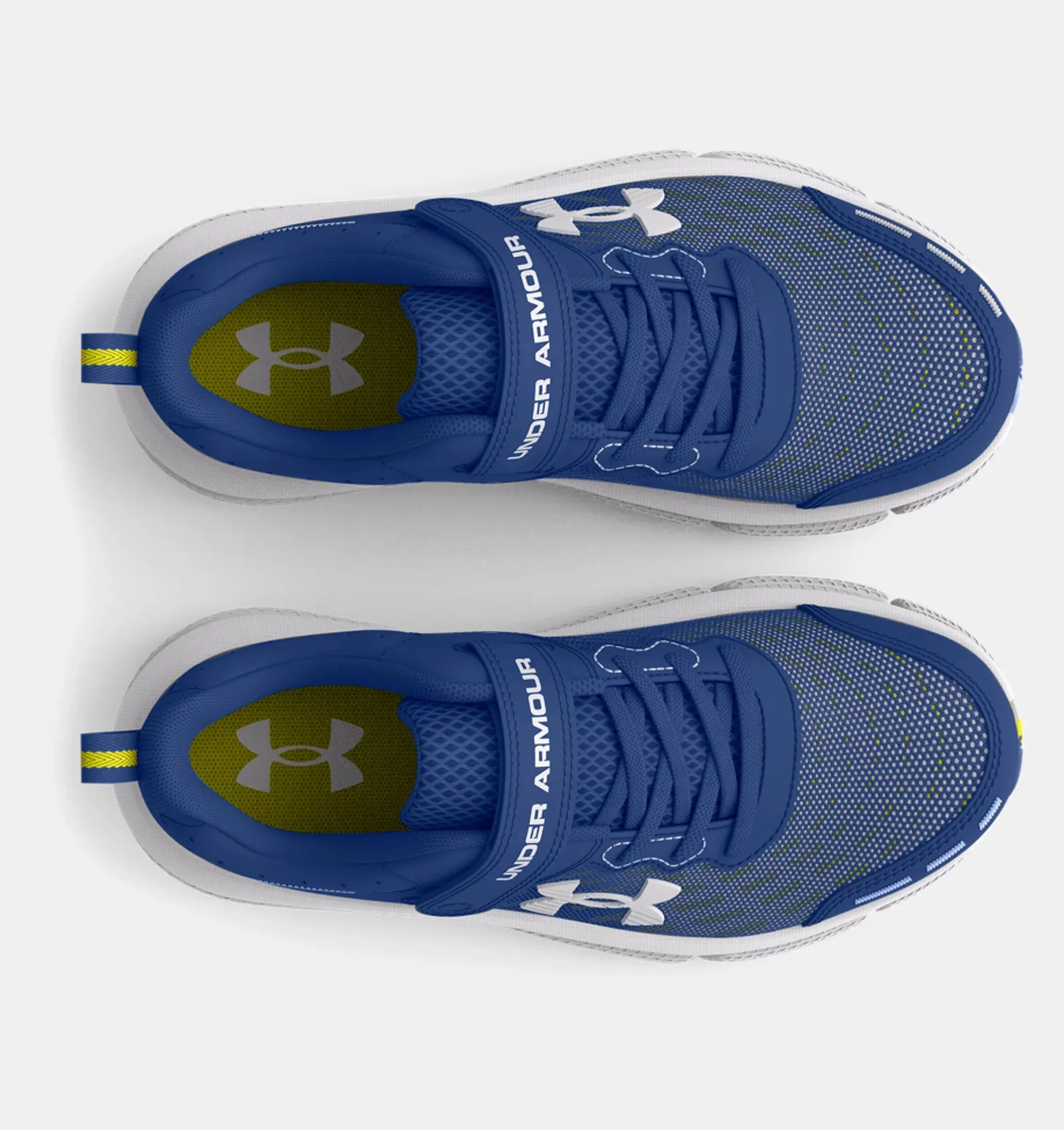 Under Armour Blue Mirage/Starfruit/Halo Grey Assert 10 A/C Children??s Sneaker