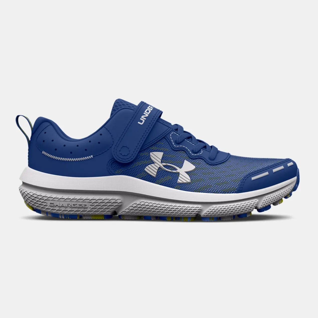 Under Armour Blue Mirage/Starfruit/Halo Grey Assert 10 A/C Children??s Sneaker