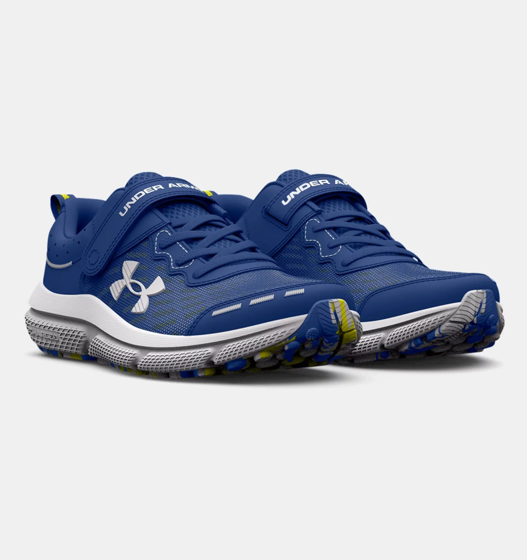 Under Armour Blue Mirage/Starfruit/Halo Grey Assert 10 A/C Children??s Sneaker