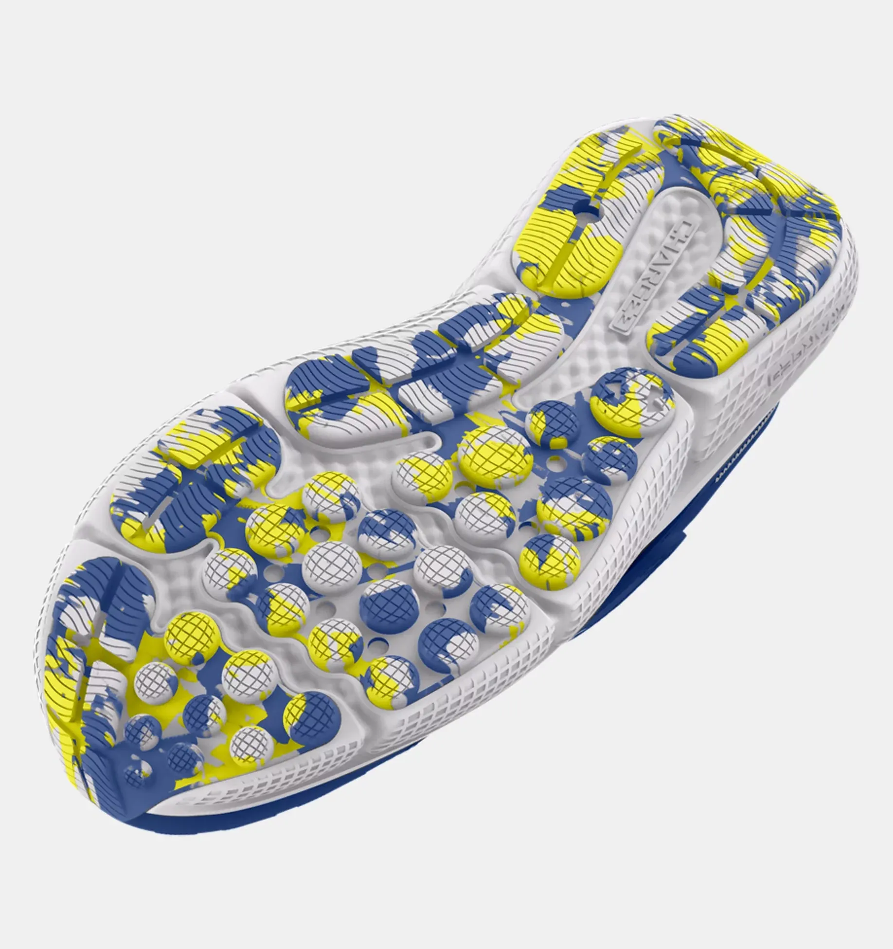 Under Armour Blue Mirage/Starfruit/Halo Grey Assert 10 A/C Children??s Sneaker