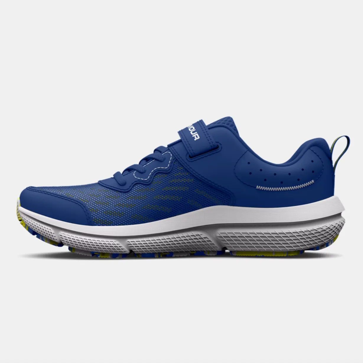 Under Armour Blue Mirage/Starfruit/Halo Grey Assert 10 A/C Children??s Sneaker