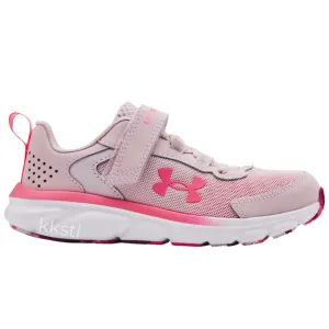 Under Armour Cool Pink/White/Rosewood Assert 9 Children??s Sneaker
