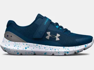 Under Armour Petrol Blue/Capri/Grey Surge 3 A/C Children??s Sneaker