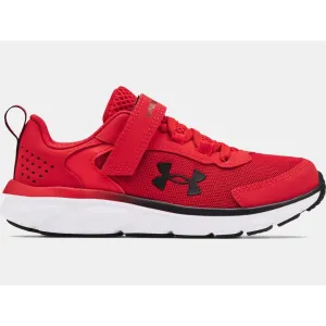 Under Armour Red/White/Black Assert 9 A/C Children??s Sneaker