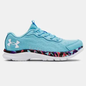 Under Armour Sky Blue/White/Black Bandit 7 Children??s Sneaker