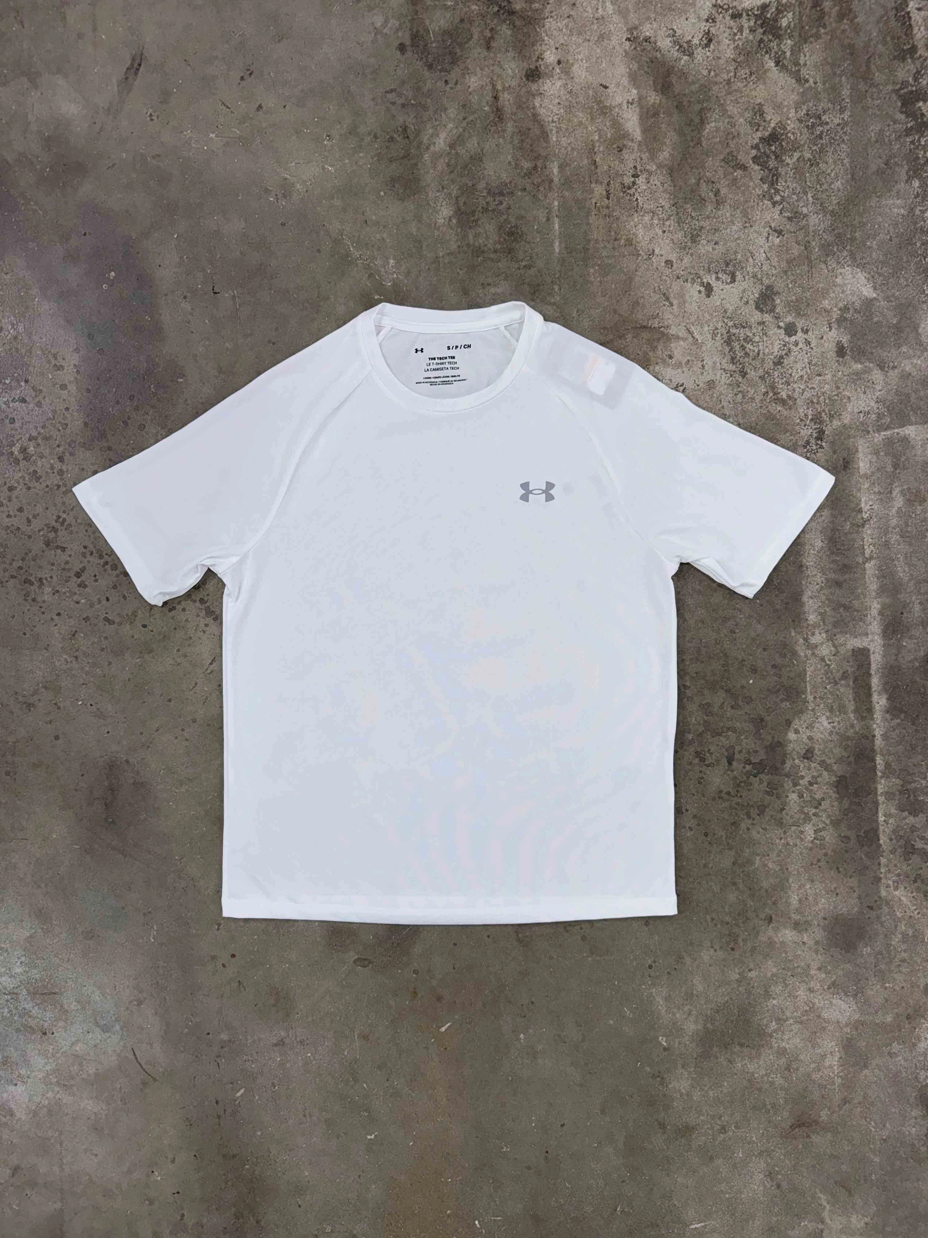 Under Armour Tech T Shirt - White