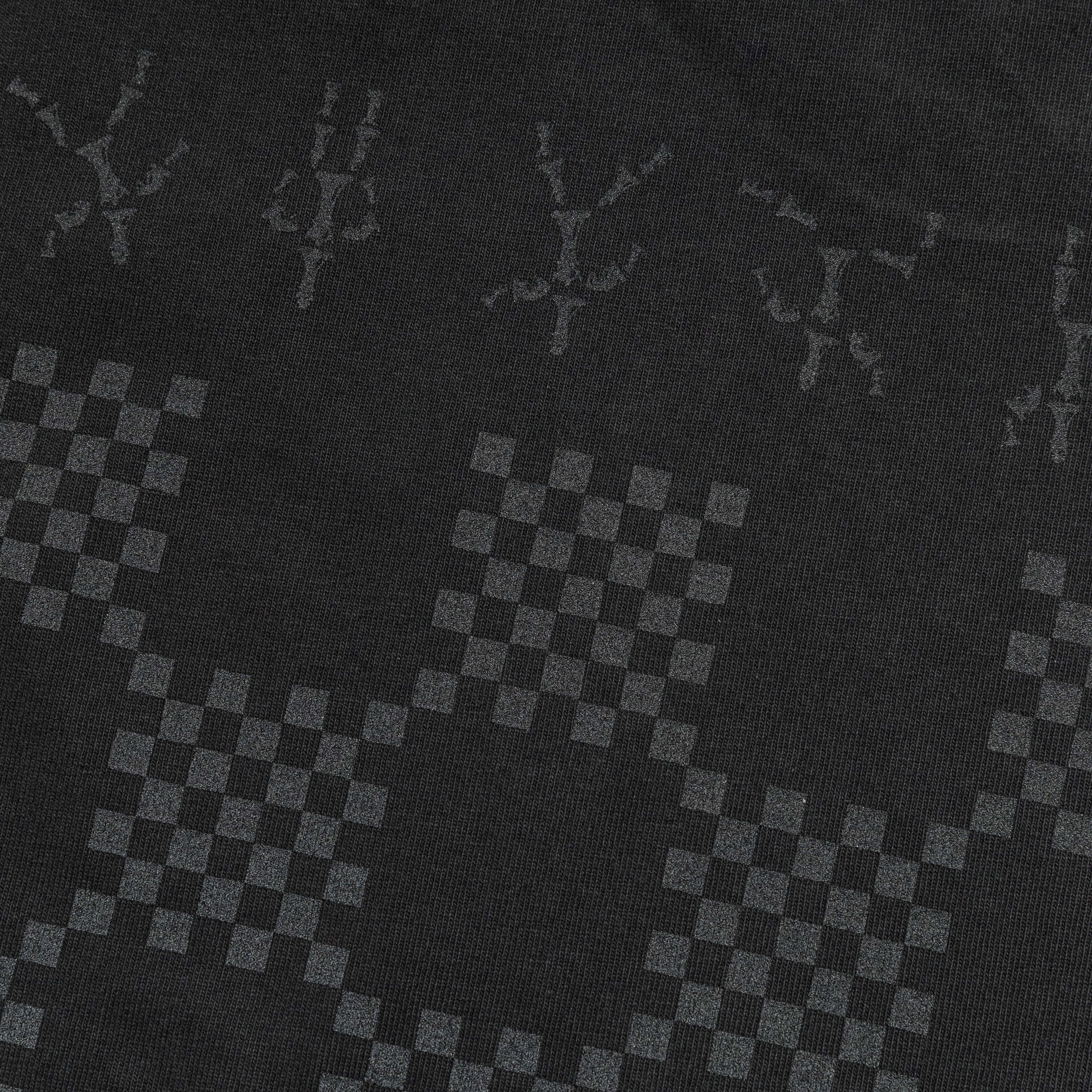 UP THERE X ATAB Lab 'Chess Board' Tee - Faded Coal/Reflective