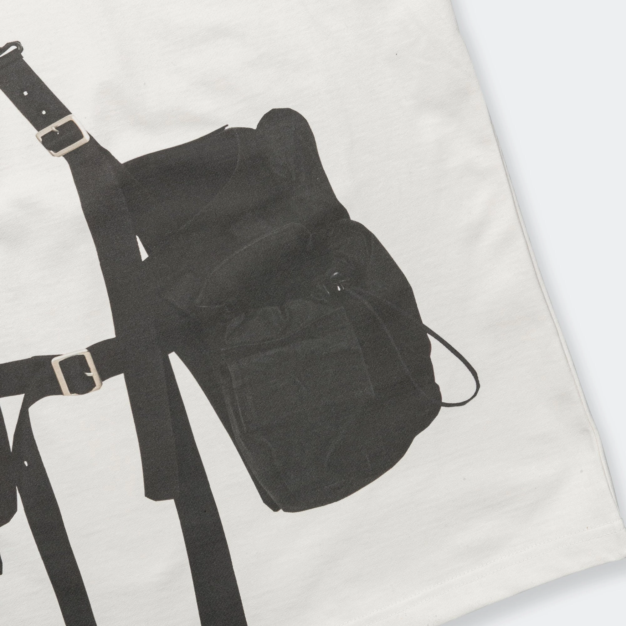 Utility Vest Trompe L'oeil T-Shirt - White