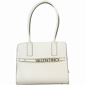 Valentino Bags White Polyethylene Handbag