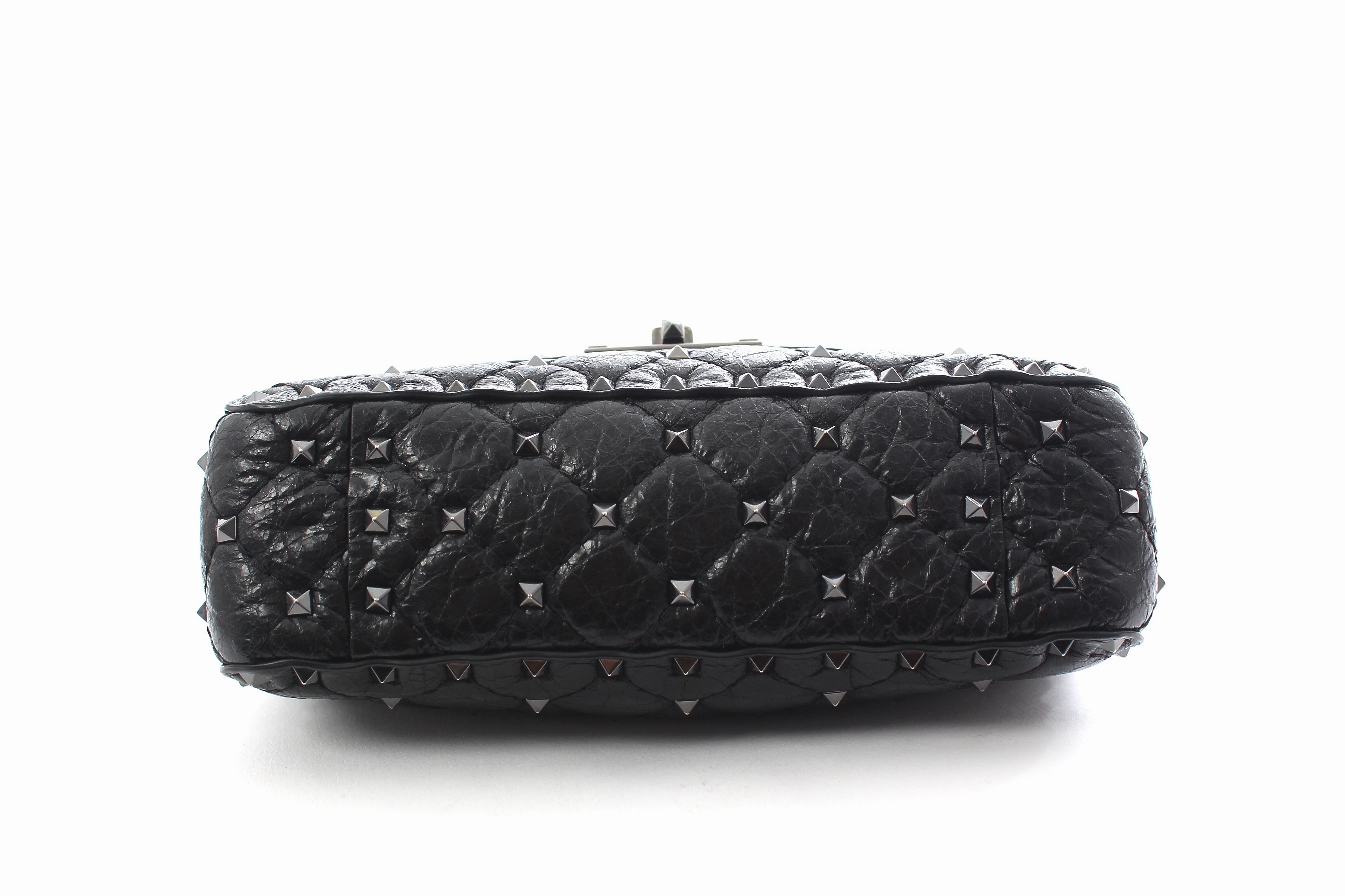 Valentino Rockstud Spike Leather Crossbody Bag