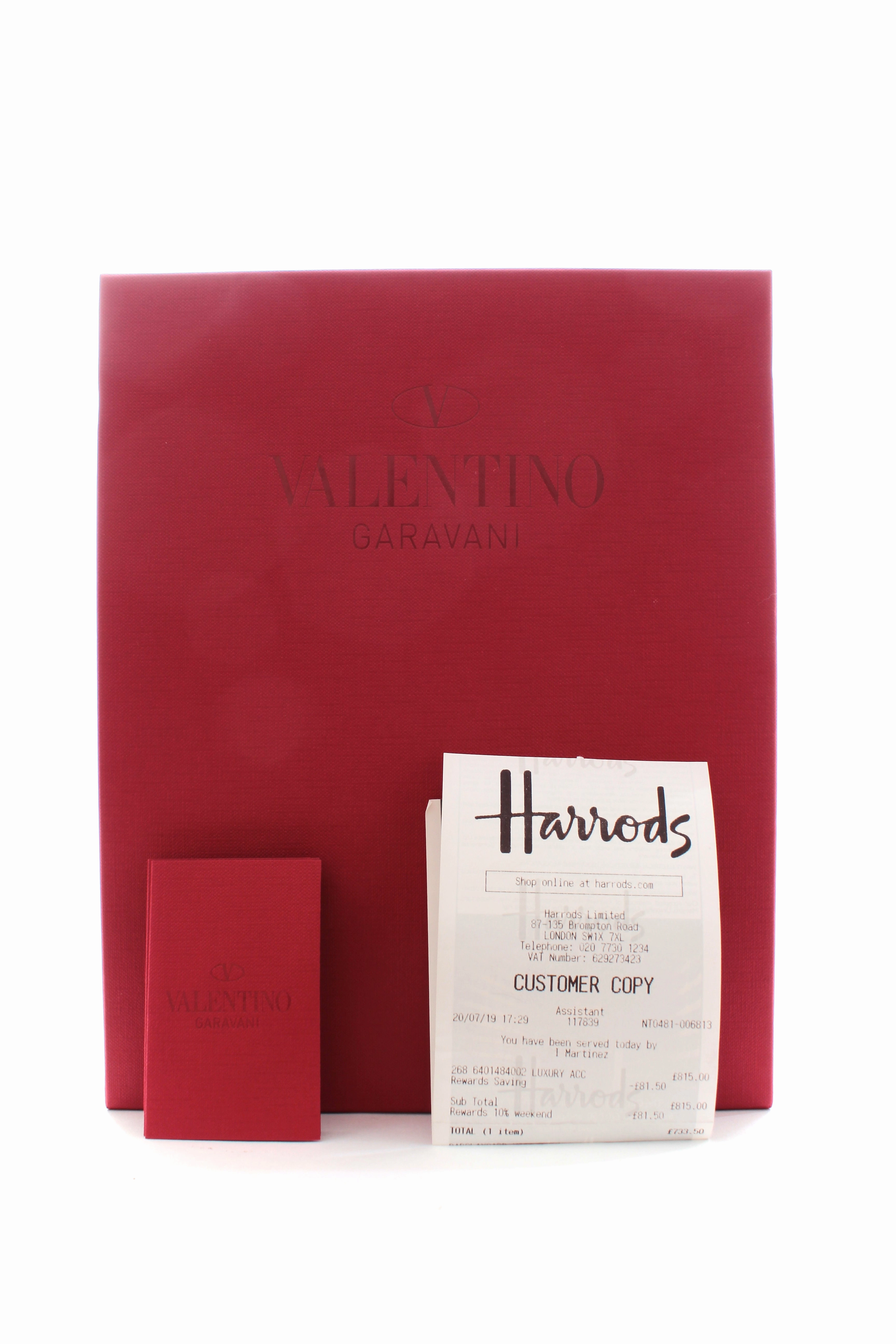 Valentino VLOGO Round Leather Crossbody Bag