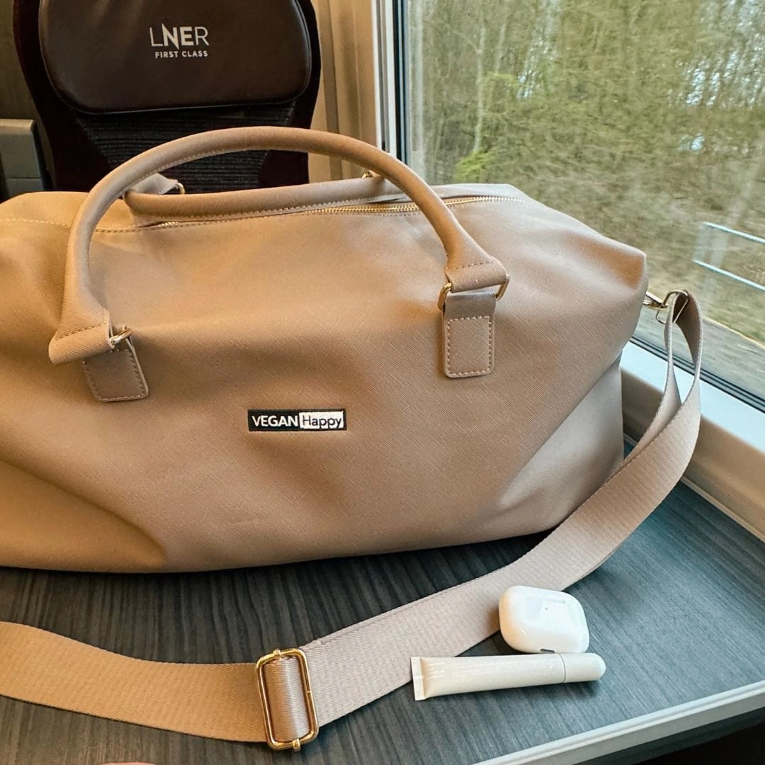 Vegan Grain Leather Boutique Weekender | Multiple Colours