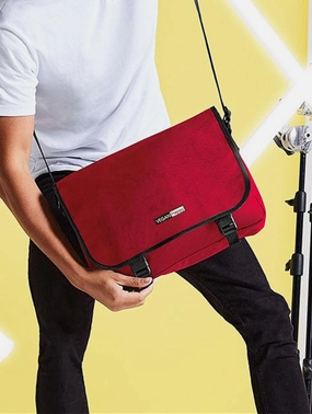 Vegan Messenger Bag | Multiple Colours