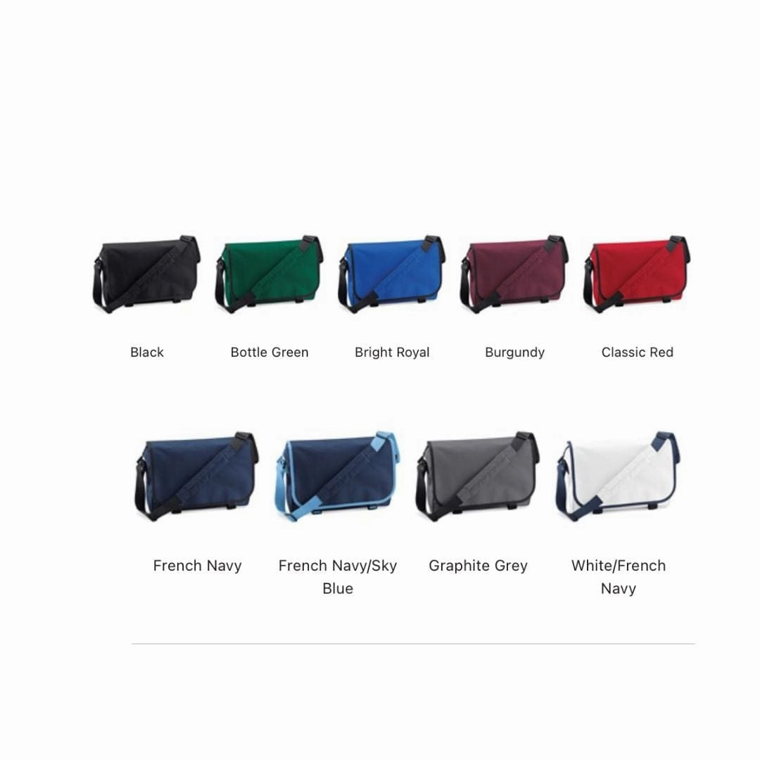 Vegan Messenger Bag | Multiple Colours