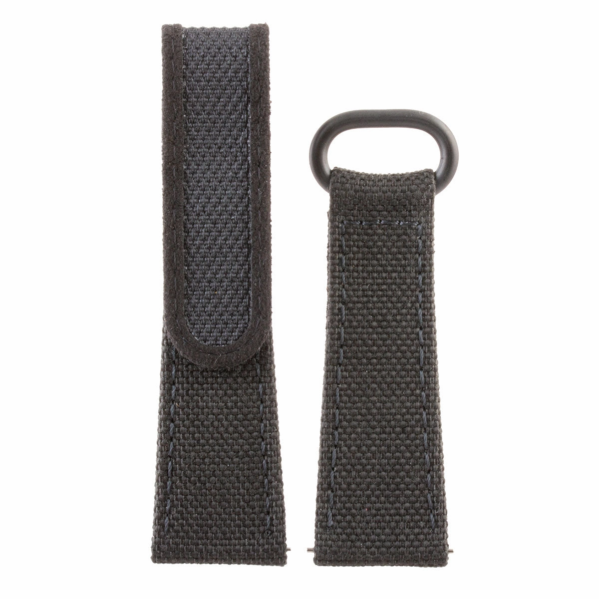 Velcro watch strap - Cordura (black, grey, blue, kaki)