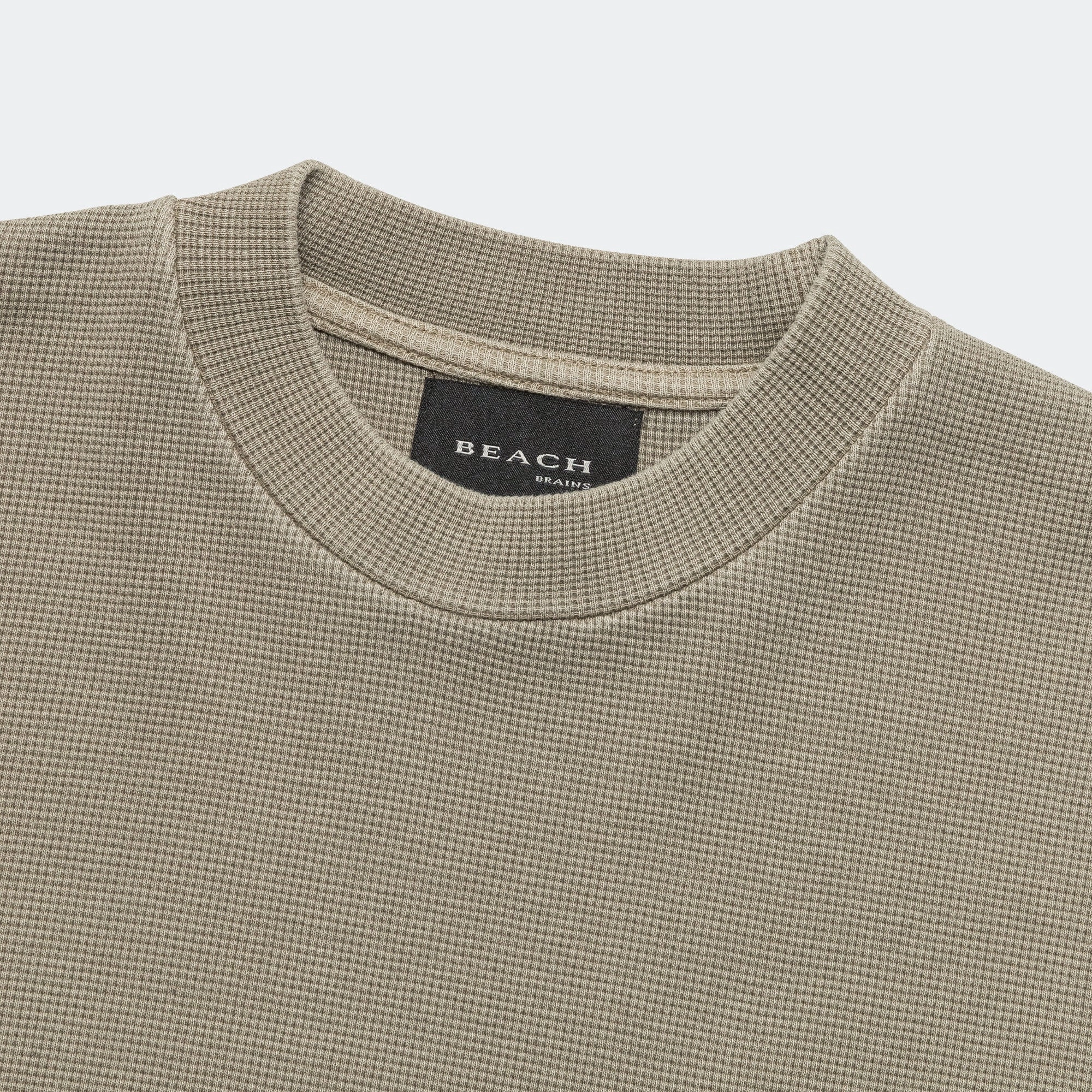 Waffle Boxy Tee - Desert