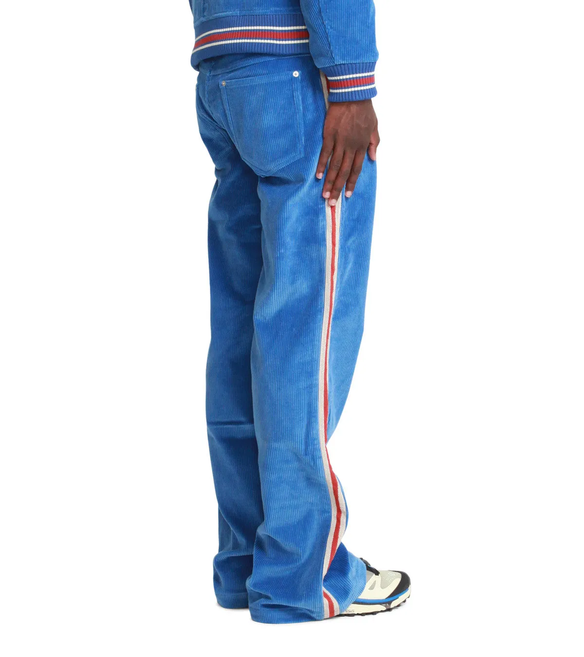 Wales Bonner Cymbal Denim Blue