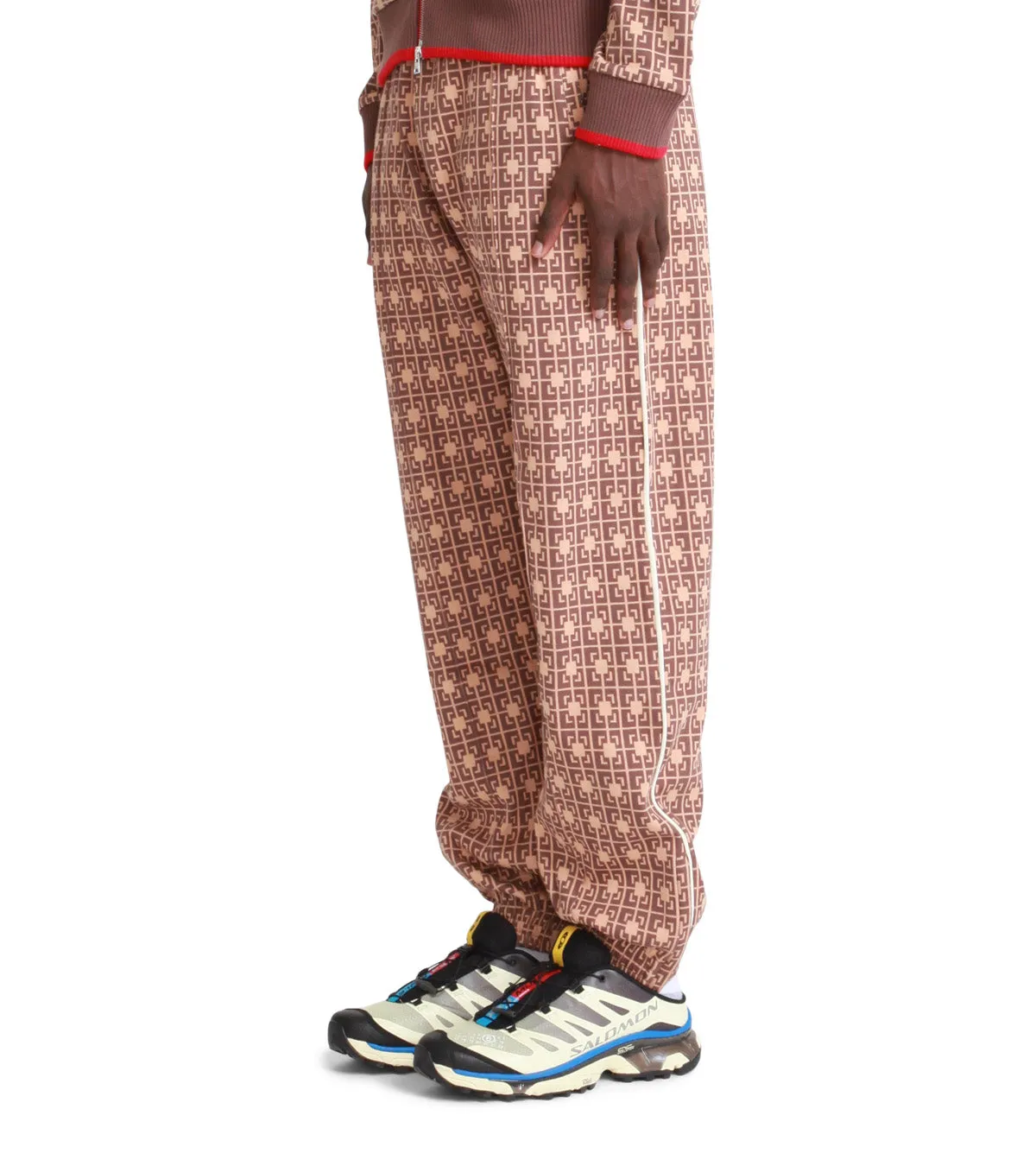 Wales Bonner Power Track Pant Orange Brown