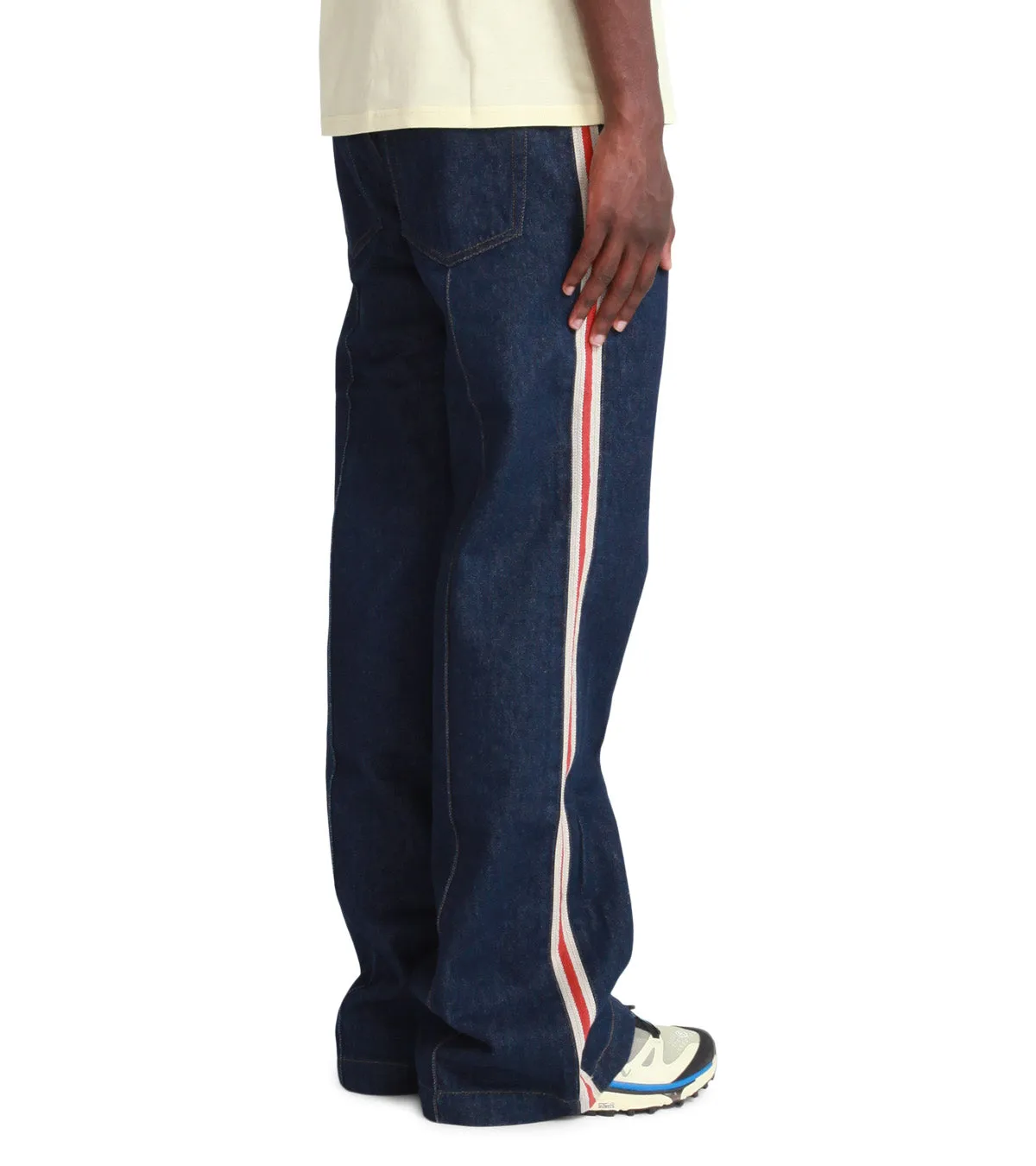 Wales Bonner Shadow Denim Dark Blue