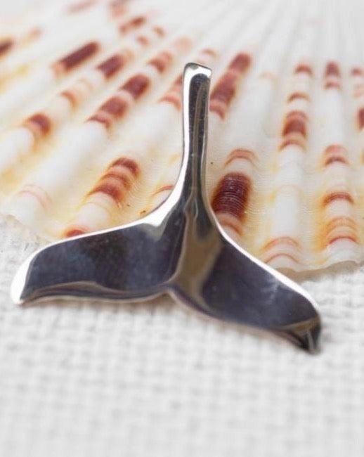 Whale tail Pendant ~ Sterling Silver 925 ~ SMP059