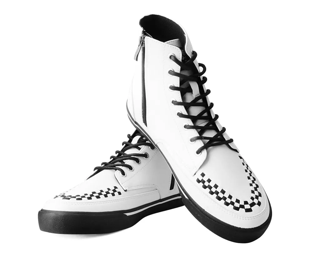 White TUKskin? 8-Eye Sneaker Boot