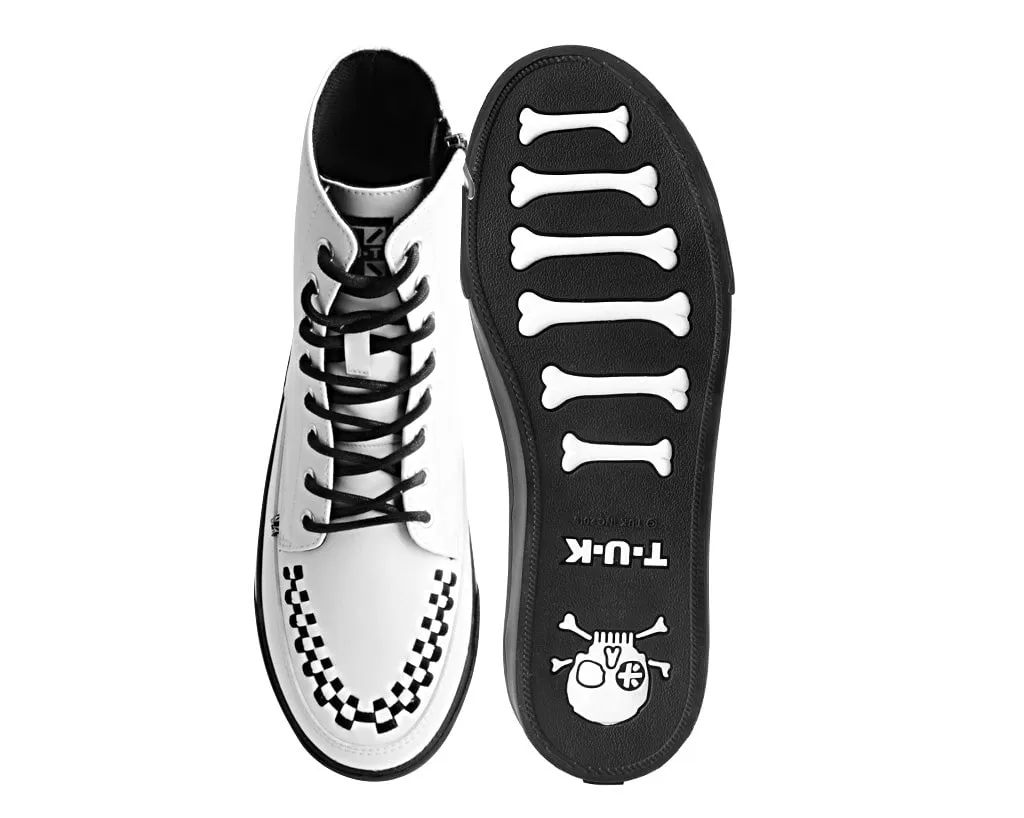 White TUKskin? 8-Eye Sneaker Boot