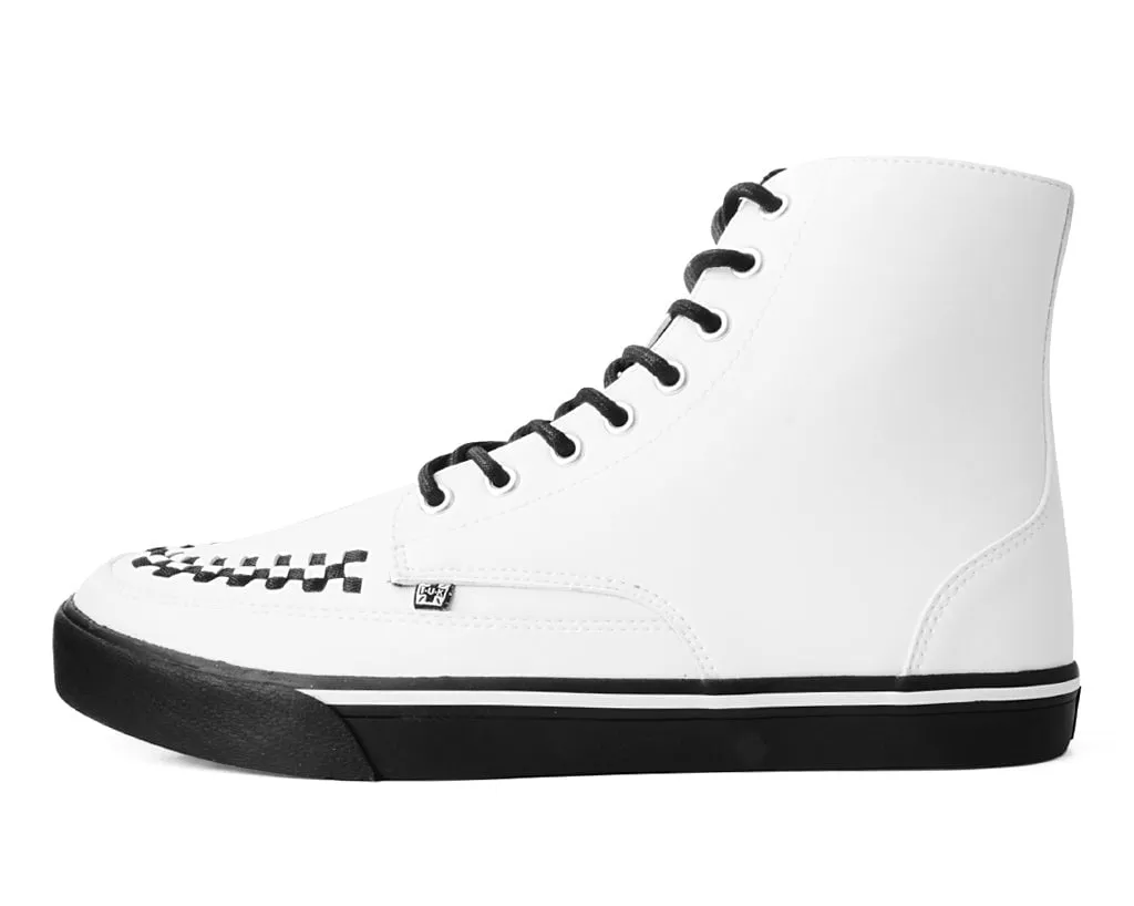 White TUKskin? 8-Eye Sneaker Boot