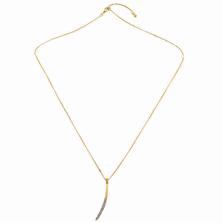 Wholesale Alloy Crystal Flower Necklace