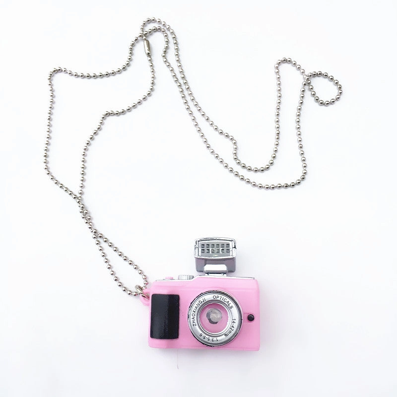 Wholesale Alloy Retro Small Camera Necklace