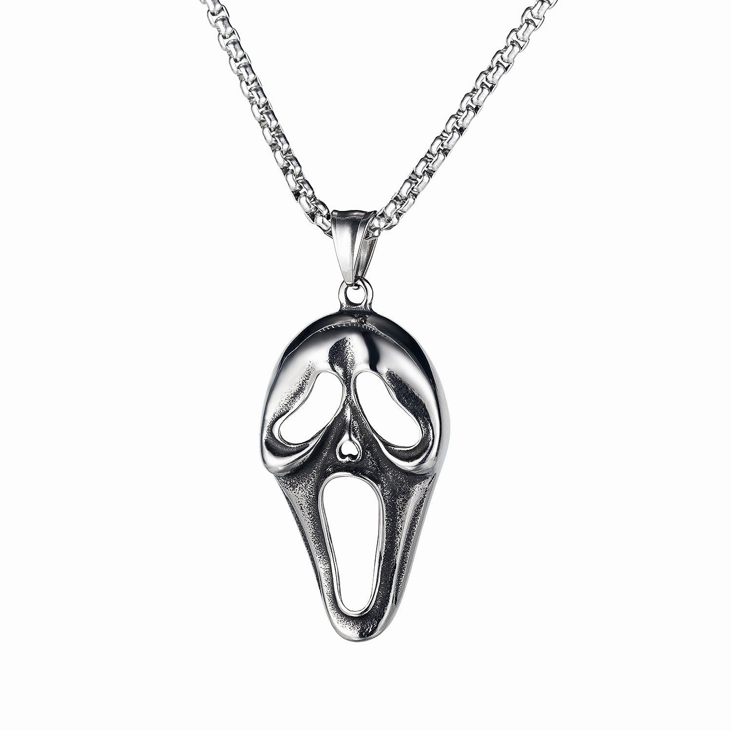 Wholesale Alloy Rock Love You Gesture Men's Pendant Necklace