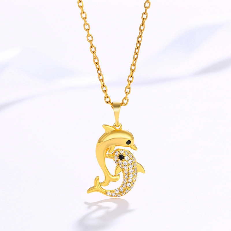 Wholesale Animal Whale Alloy Pendant