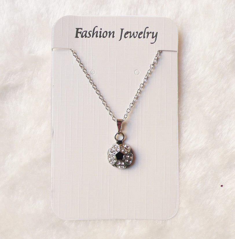 Wholesale Basketball Rugby Necklace Softball Pendant Necklaces