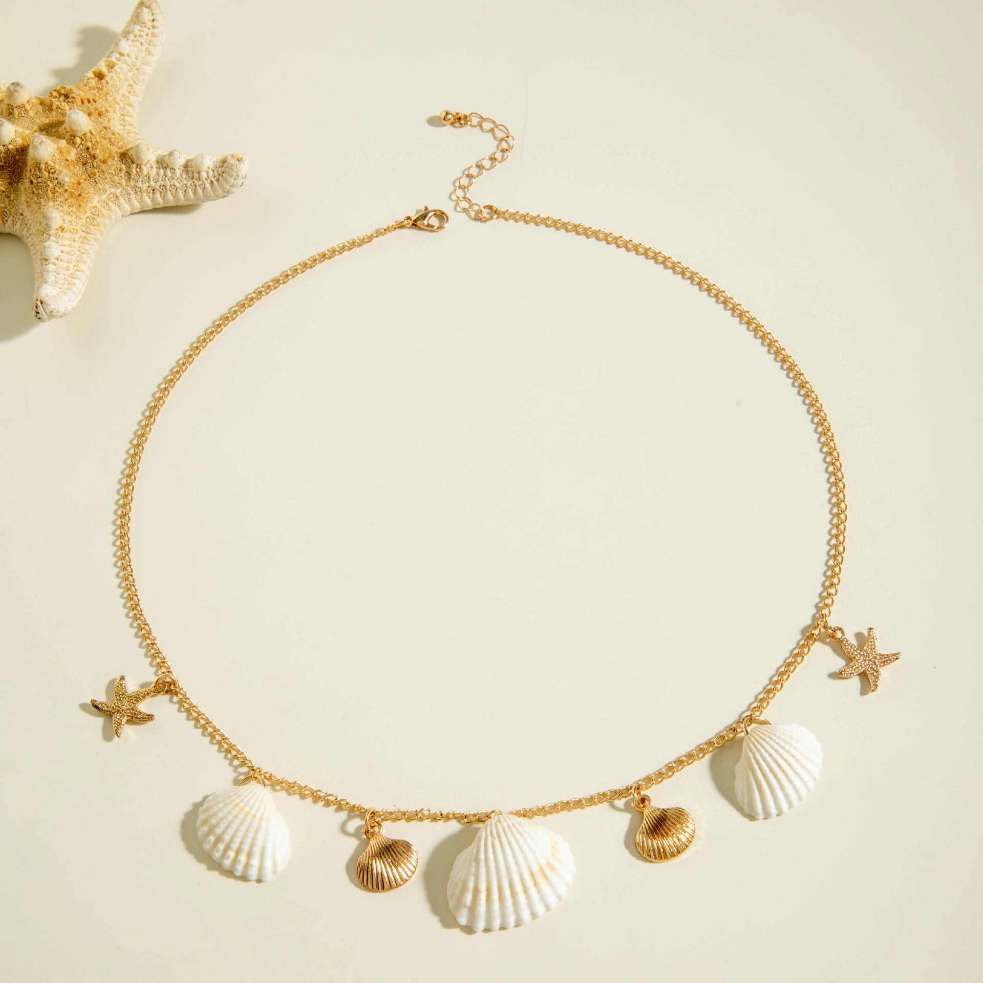 Wholesale Bohemian Conch Shell Handwoven Necklace