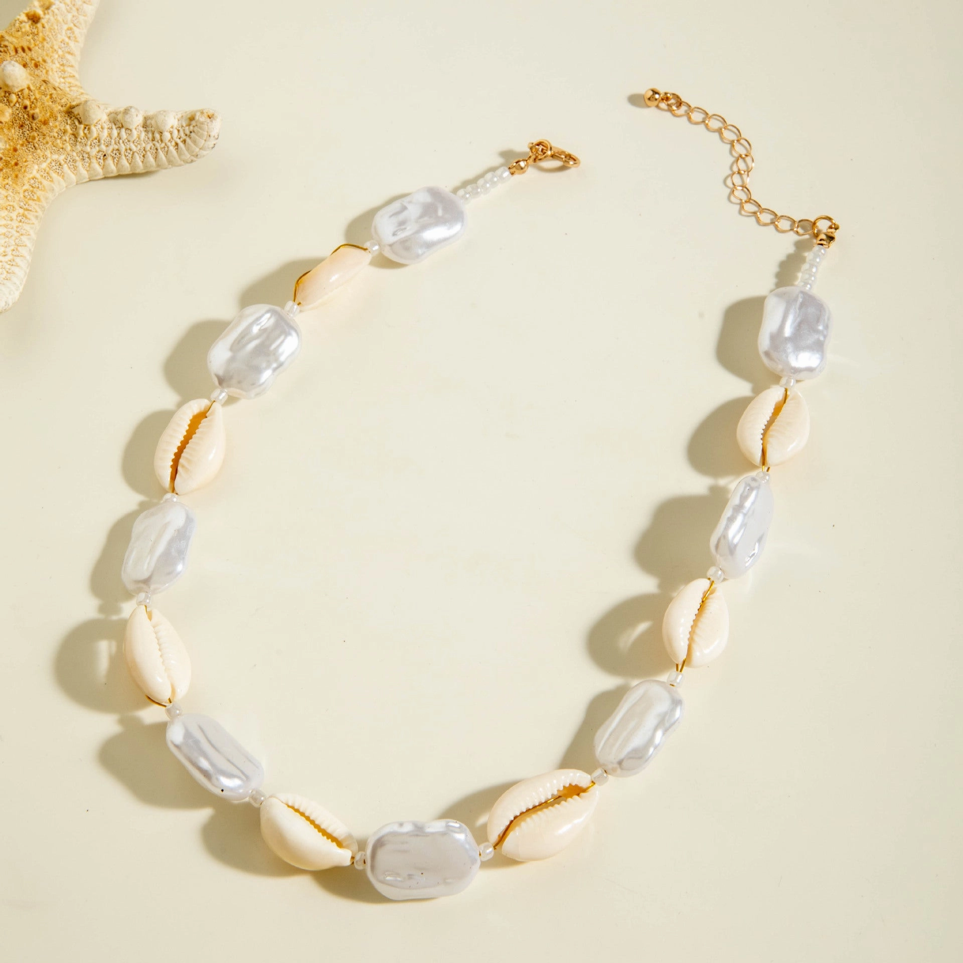 Wholesale Bohemian Conch Shell Handwoven Necklace