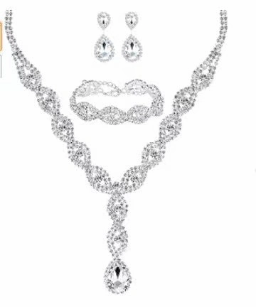 Wholesale Bridal Jewelry Rhinestone Earrings