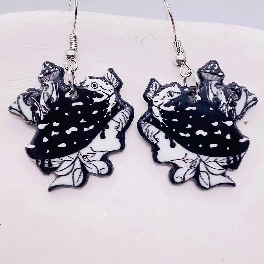 Wholesale Cartoon Character Acrylic Earrings