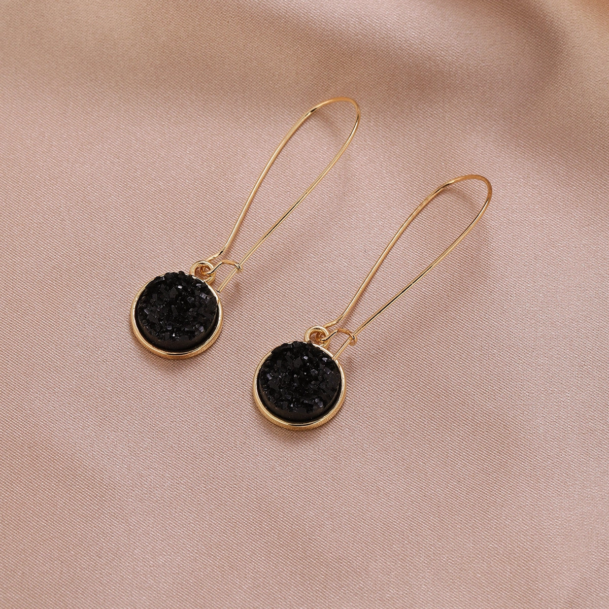 Wholesale Colored Baby's Breath Plastic Earrings
