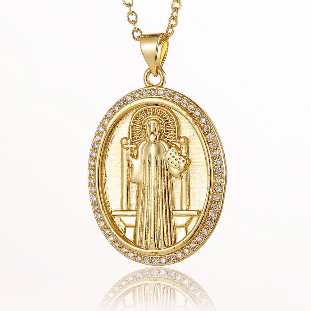 Wholesale Copper Religious Ladies Necklaces