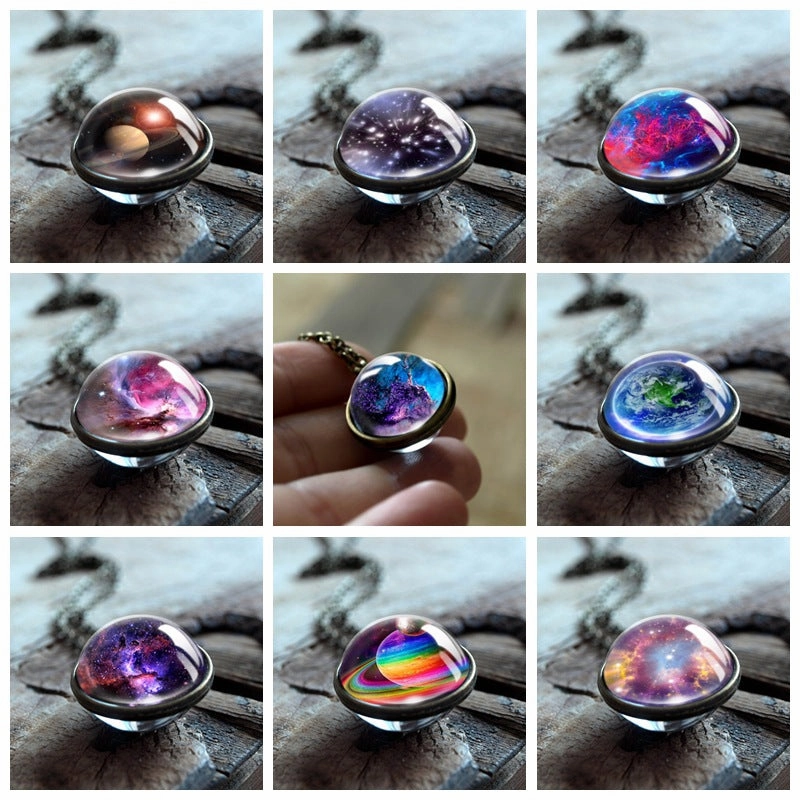 Wholesale Cosmic Glass Necklaces